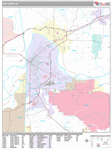 Fort Smith Wall Map Premium Style